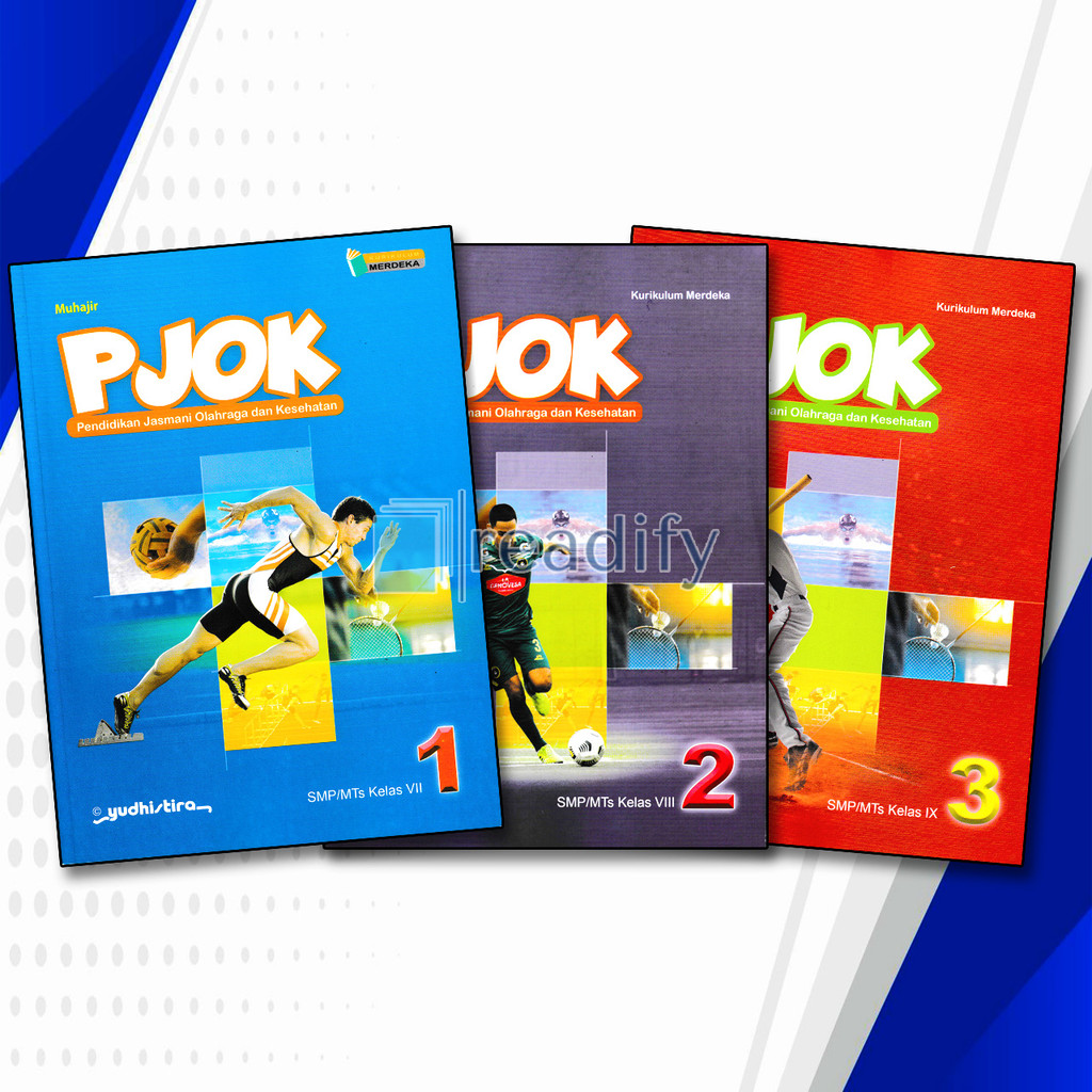 PJOK Kelas 7 8 9 SMP/MTs Yudhistira Kurikulum Merdeka Revisi Terbaru