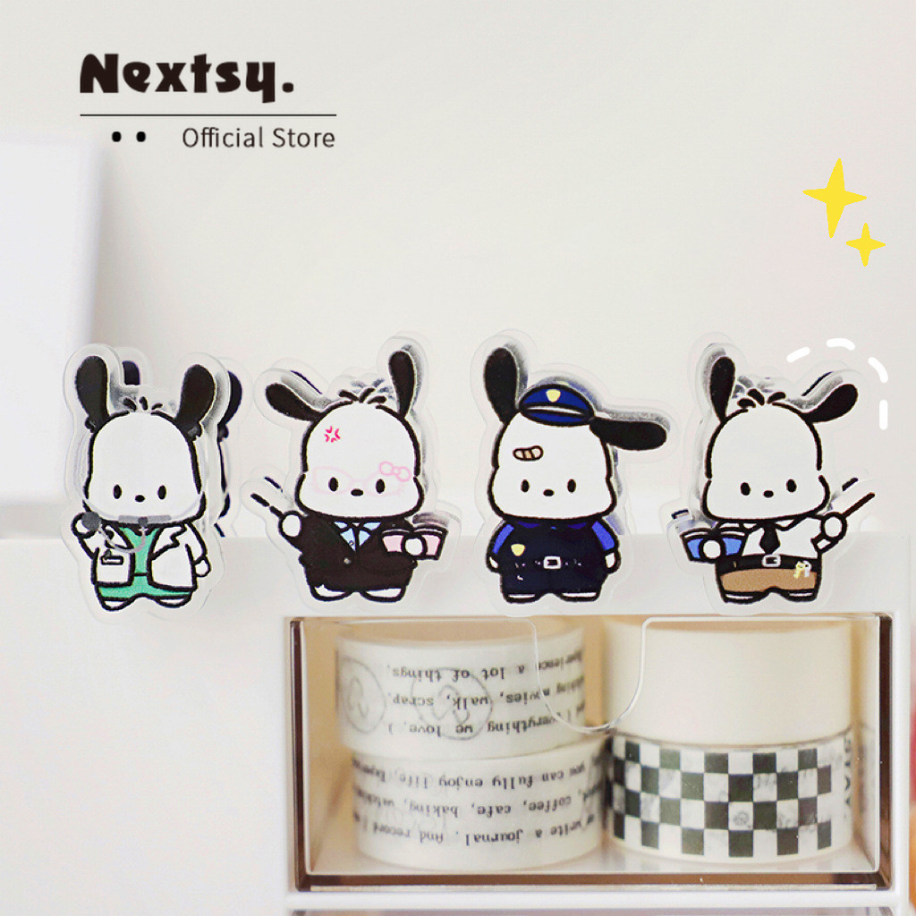 

Nextsy Rak Buku Folder Akrilik Dua Sisi Kartun Anime Anjing Mini