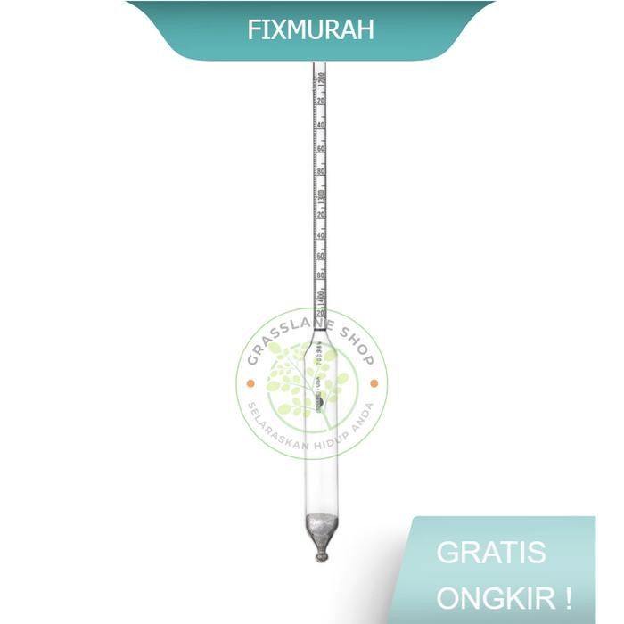 Salinometer 0-35 Meter Garam Baume Hydrometer Salino
