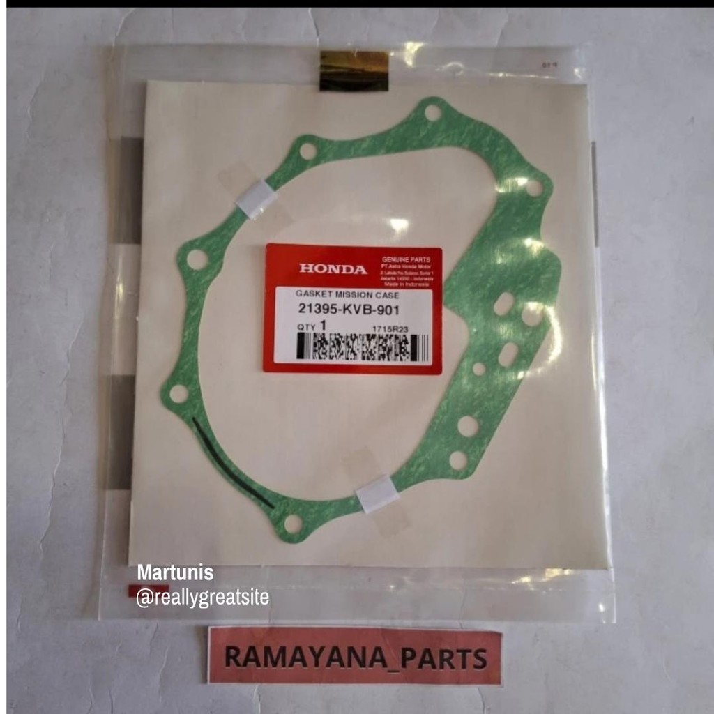 Gasket Mission Case Beat Scoopy Vario 110 21395KVB901