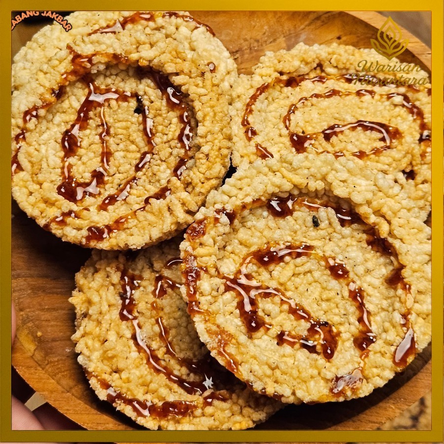 

Intip Goreng gurih Special Cap Kendil Madu Rangginang Manis Gula Jawa Nasi Isi 10 biji 280gr