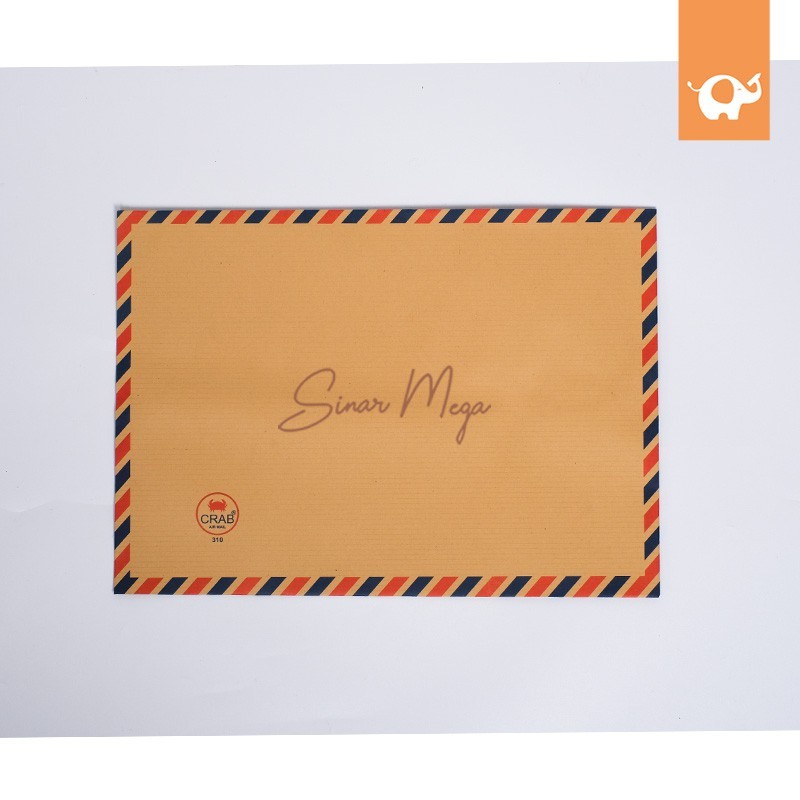 

Amplop Coklat Folio Garis Armada Crab Tali 310 25x35 JUAL PER DUS
