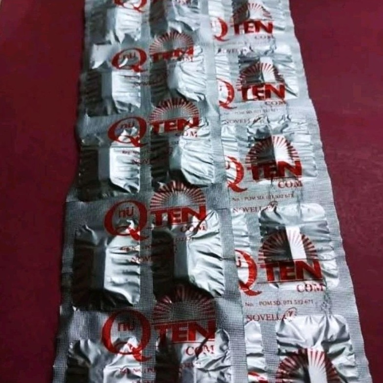 NU Q TEN COM STRIP 10 KAPLET