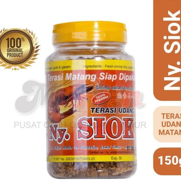 

promo Terasi Udang Trasi Udang Ny Siok Matang 150gr terlaris