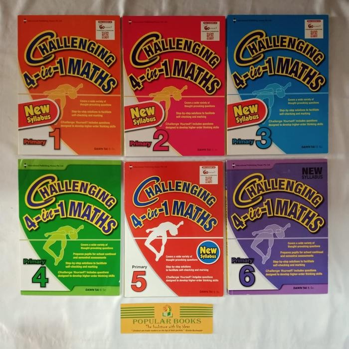 

Challenging 4 in 1 Maths - Primary 1