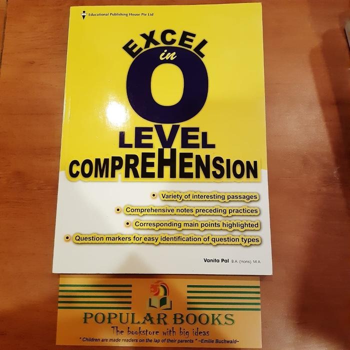 

O Level Excel In Comprehension