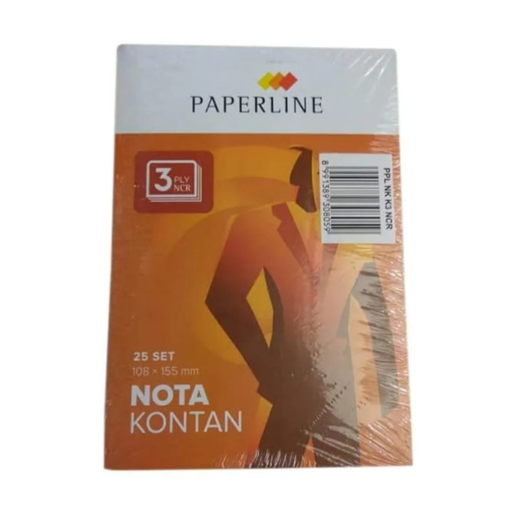 

Buku Nota K3 Bon Kontan Paperline Kecil 3 Rangkap NCR Atk