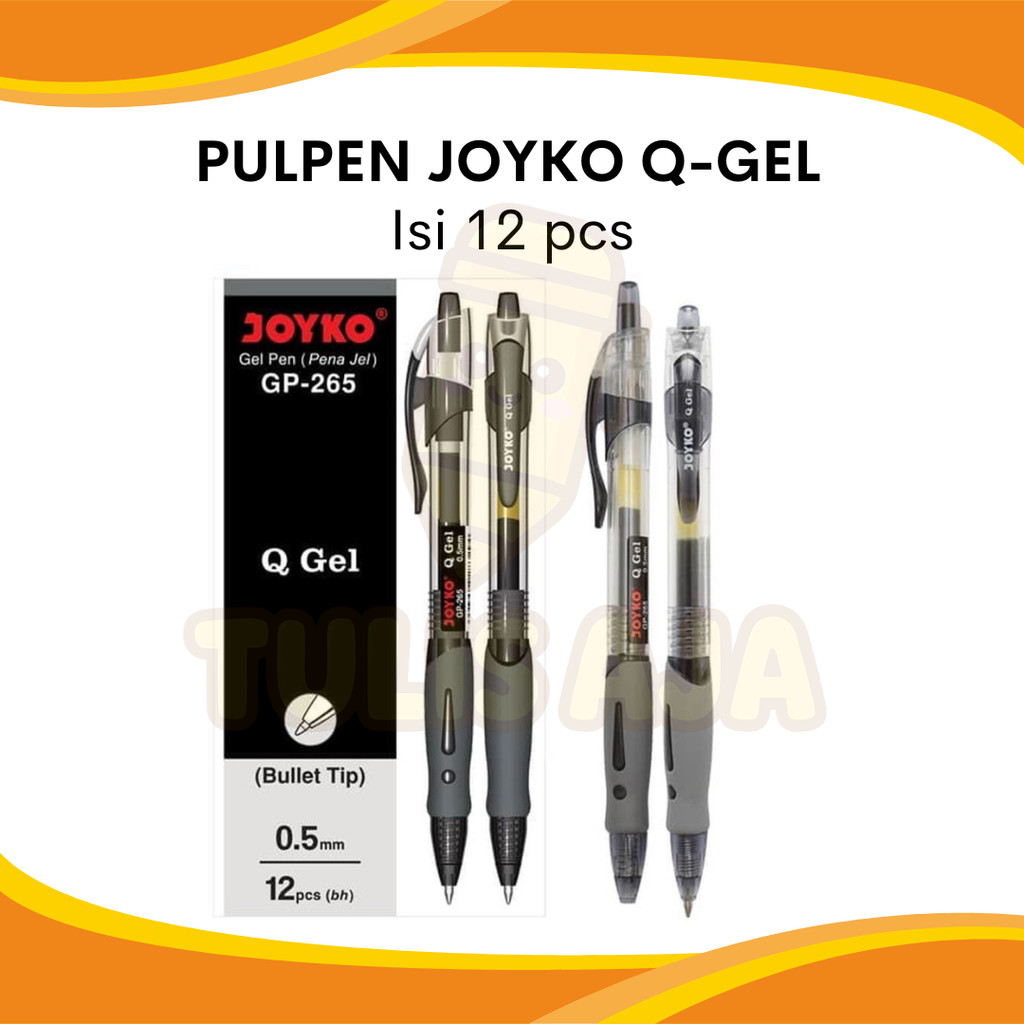 

PULPEN Q-GEL JOYKO GP-265 PER LUSIN (12PCS)