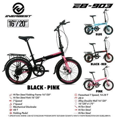 SEPEDA LIPAT DEWASA 20" EVERBEST EB-903 BY PACIFIC