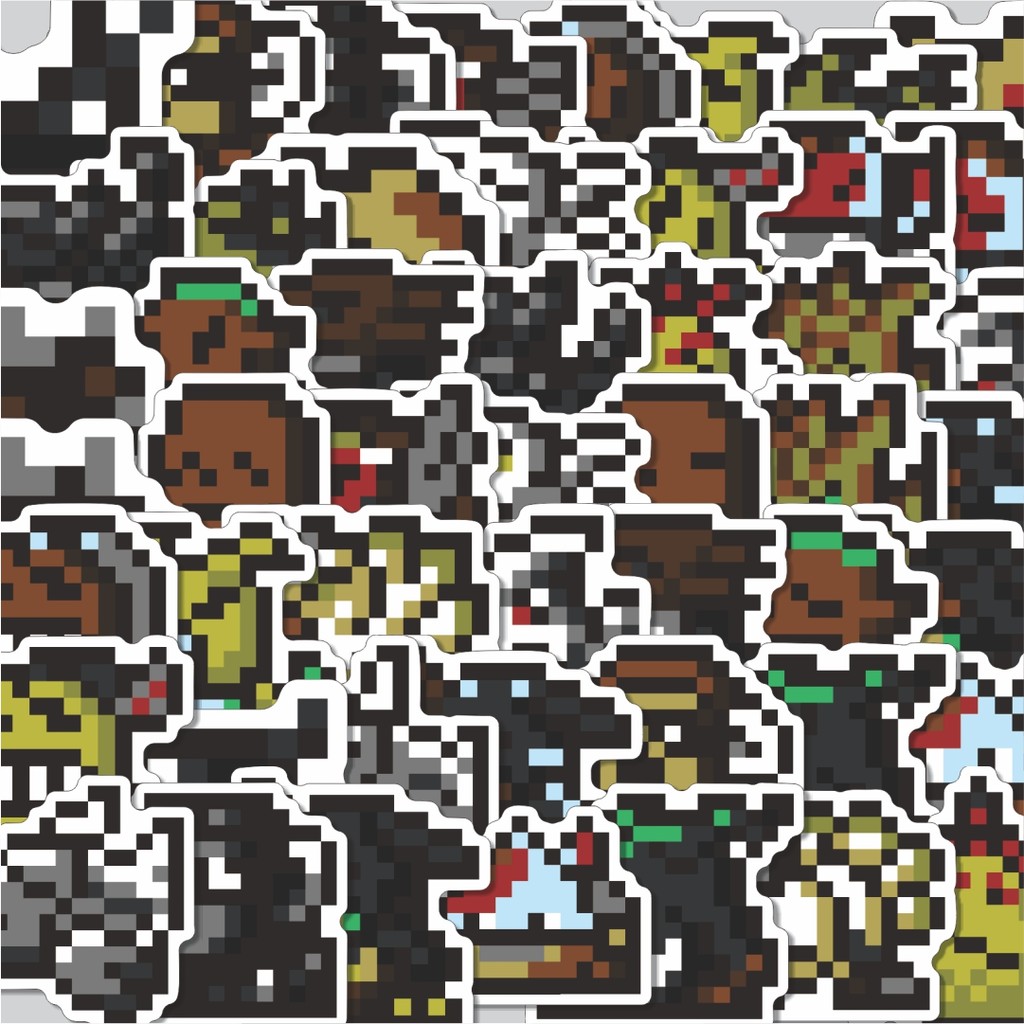 

Stiker Cutting Pack Stiker Pixel Digimon V39 Isi 100Pcs Series Aesthetic Lucu Keren Untuk Koper Bahan Vynil