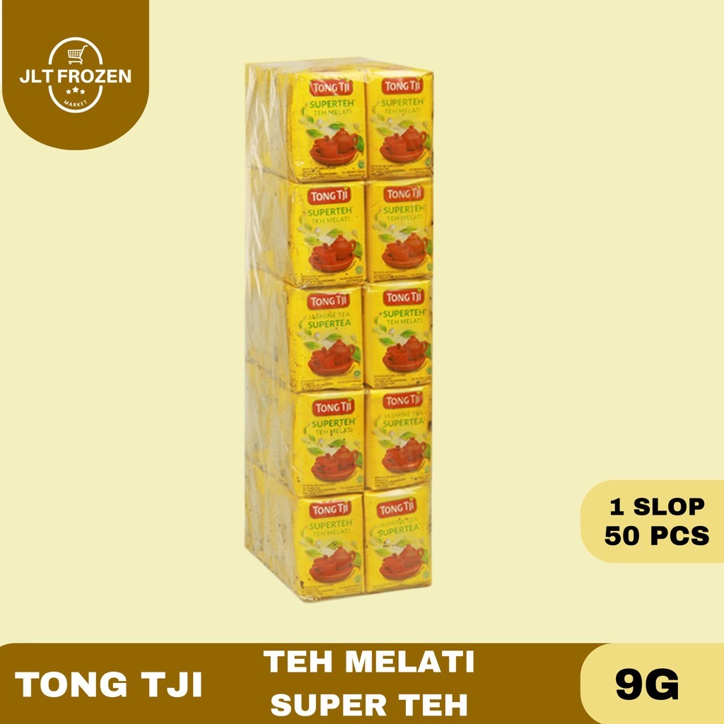 

Tong Tji Jasmine Tea / Teh Melati / Teh Seduh Super / 50 PCS
