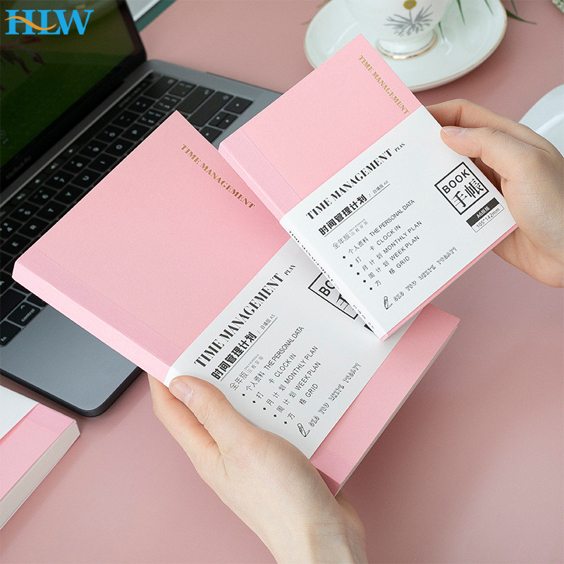 

A5 A6 Notebook Time Management Weekly Monthly Planner Agenda Daily Journal Travel Journal Note Stationery Office Supplies