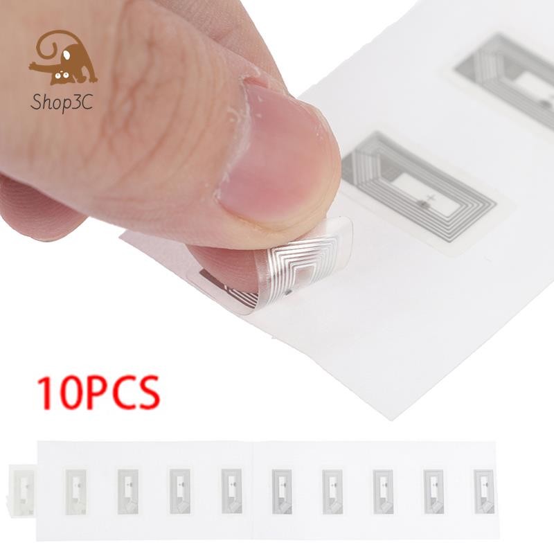 

10Pcs NFC Chip Ntag213 Sticker Wet Inlay 2*1cm 13.56MHz RFID NTAG213 Label Tag Dropshipping