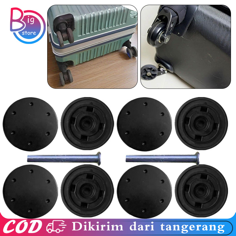 1set Roda Koper Double Wheel Tahan Lama Roda Pengganti Double Wheel Roda Dobel Keping Roda Koper 360