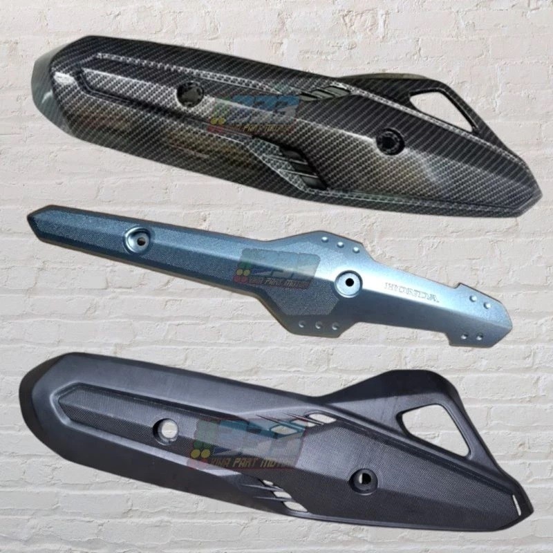 NAJMAHPART garnish garnis cover tutup pelindung tameng knalpot vario techno 125 fi old 2012 - 2015 K