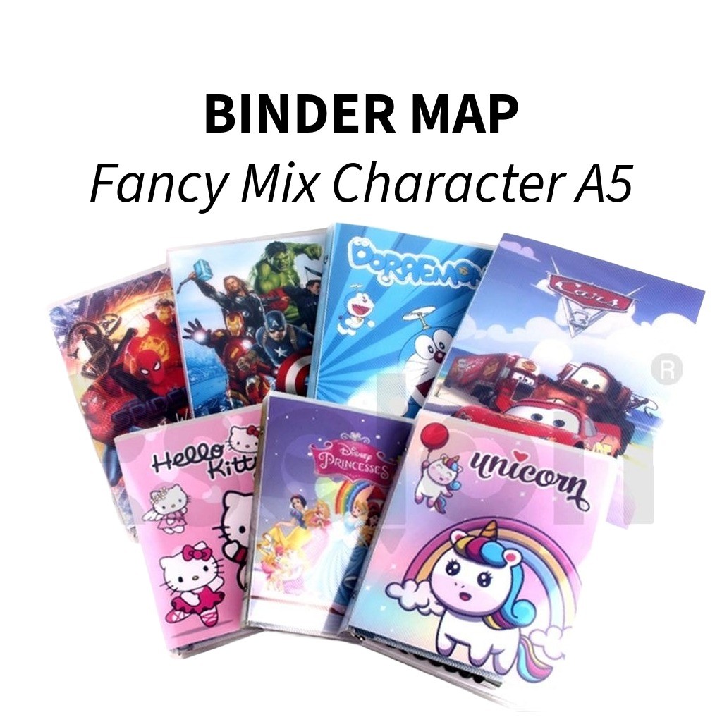 

♚Map binder A5 karakter / Map binder fancy♚