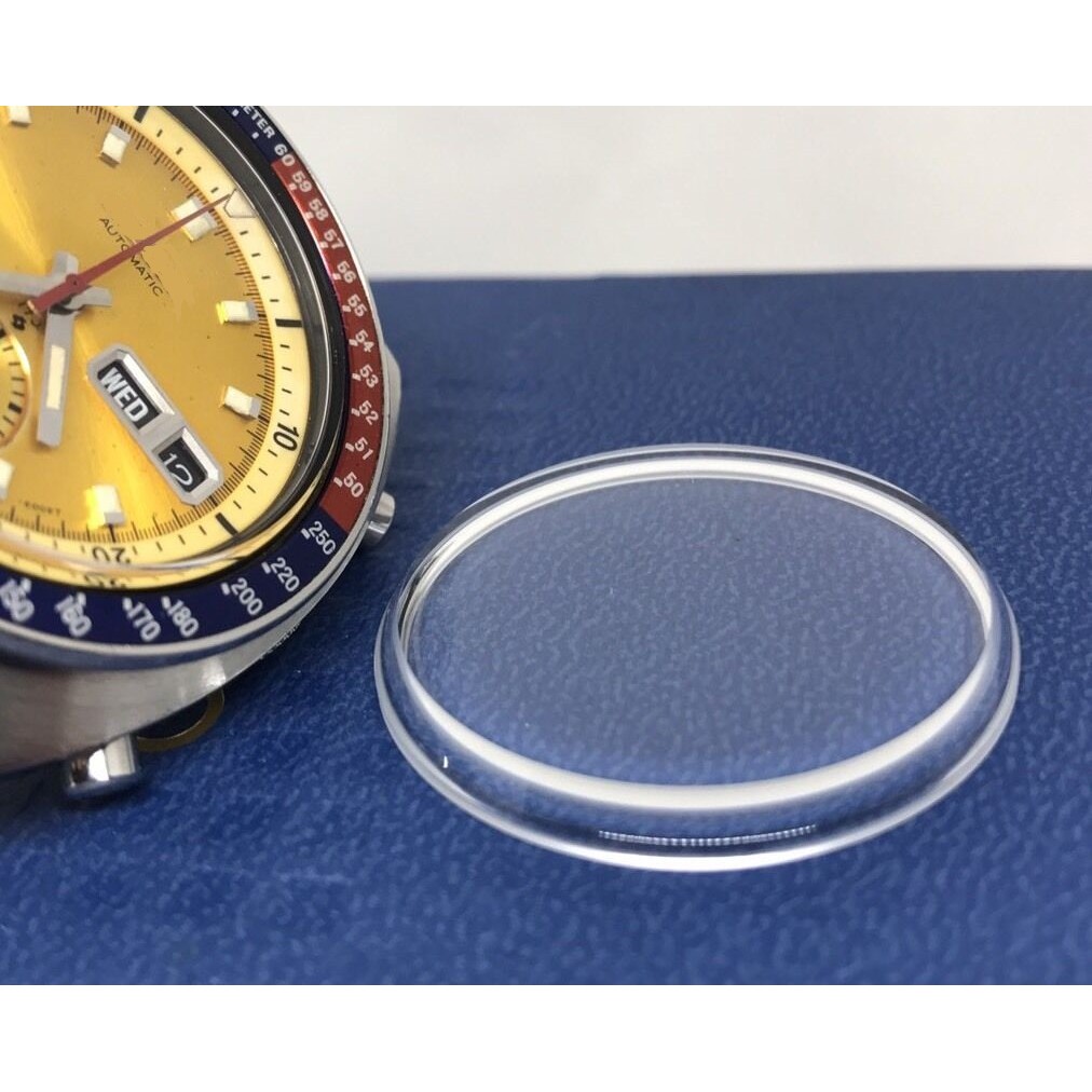 New Pot Shape Mineral Crystal Glass for SKX 6139-6002 6139-6005  Wat