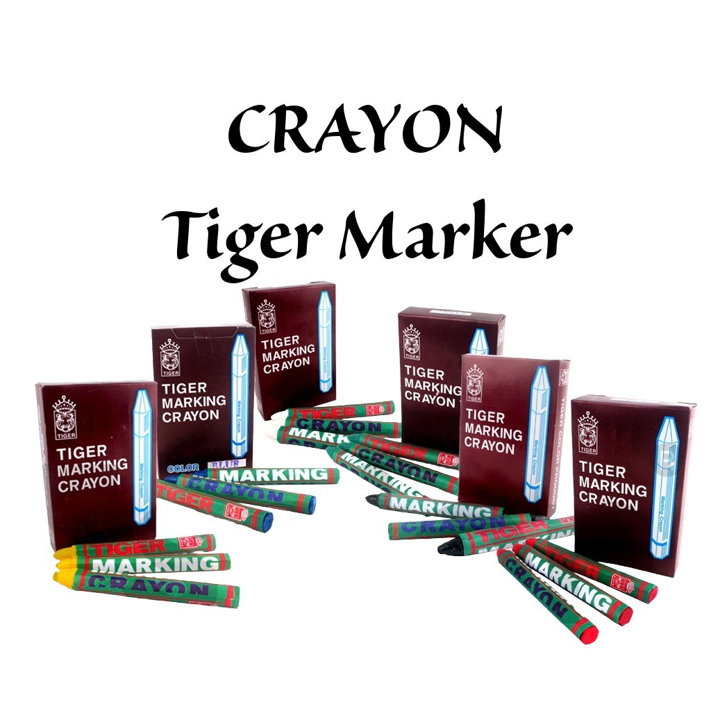 

❤️️Marking Crayon Tiger / Crayon Kayu / Crayon Besi❤️️