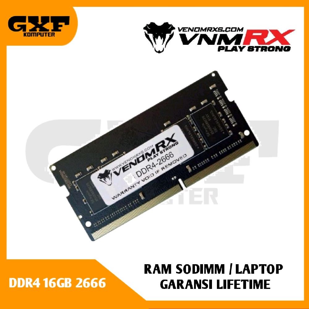 RAM VENOMRX DDR4 16GB 2666MHz - Sodim