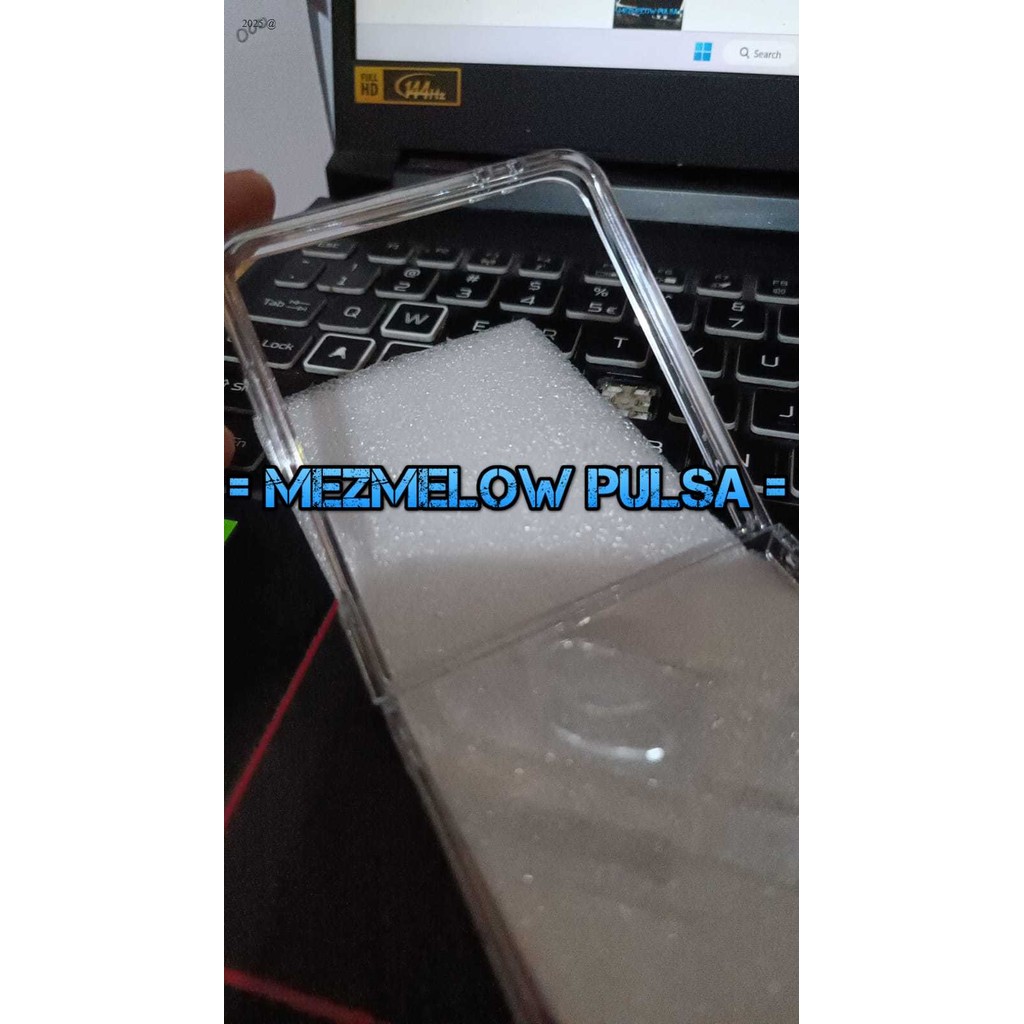 Acrylic Mika Caseng Casing Pc Hard Case Transparant Case SAMSUNG Z FLIP 7 - Gambar 2