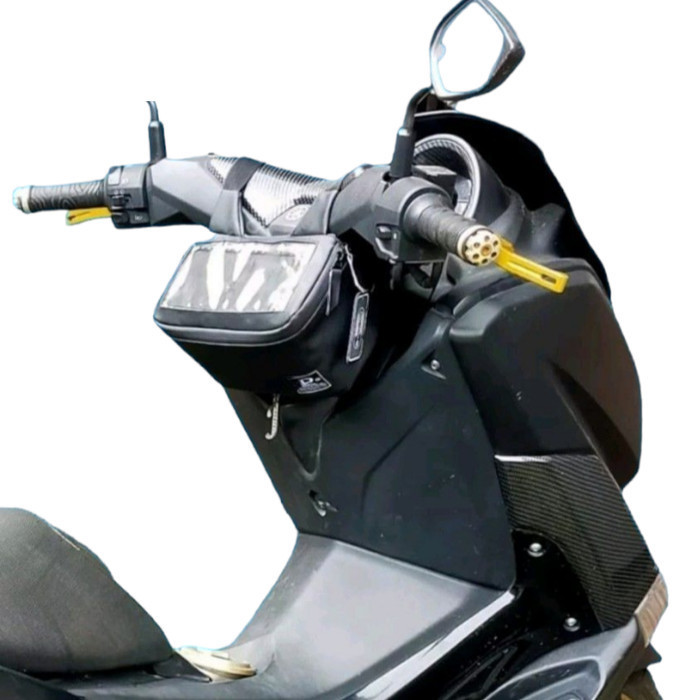 [KUALITAS TERBAIK] Tas Hp Motor Anti Air Muat Hp Besar Sampai 7 Inch Tempat Hp Motor