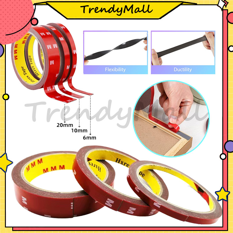 

Double Tape VHB 3M /Double tape merah/Perekat Dua Sisi Double Tape High Bond