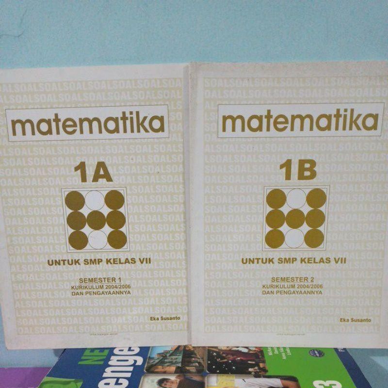 

A4 Buku Matematika 1A dan 1B semester 1 dan 2 untuk SMP kelas VII 7 oleh Eko Susanto