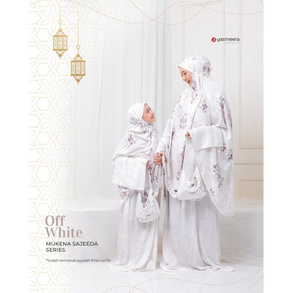 YASMEERA MUKENA SET  SAJEEDA SERIES DEWASA REMAJA ANAK
