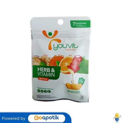 

Youvit Herb & Vitamin Sachet 7 Gummies