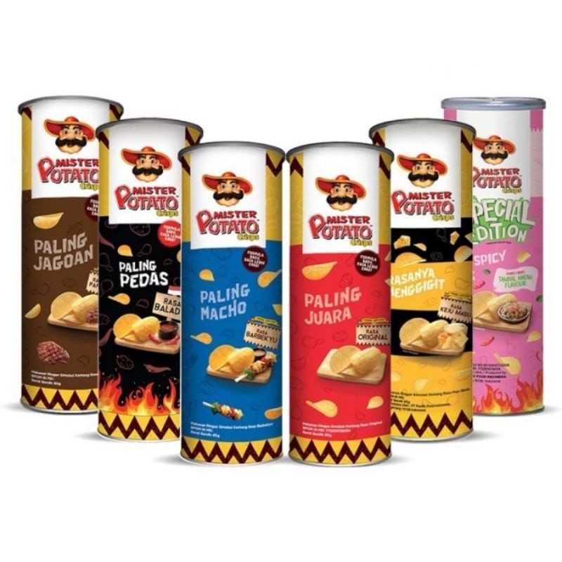 

Mister Potato Crisps Original 85gr