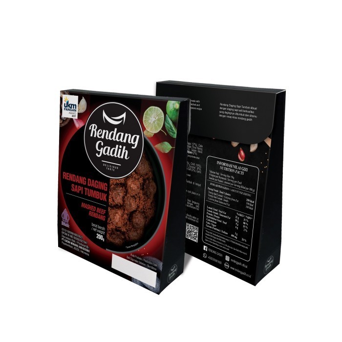 

Rendang Daging Sapi Tumbuk - Rendang Gadih - REGULER 250GR