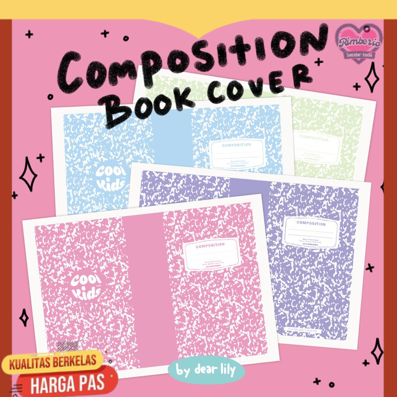 

Sampul Buku Pastel Composition Estetik Keren / Cool kids Book Cover Composition Aesthetic Pastel