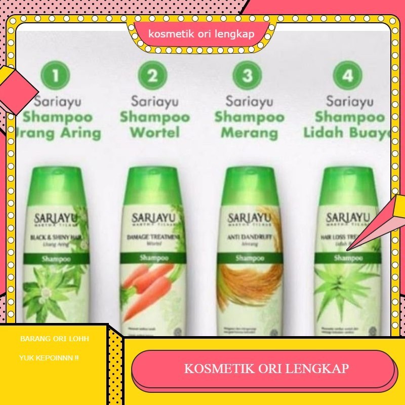 shampoo merang sariayu | PERAWATAN RAMBUT SHAMPOO MERANG SARIAYU | shampo merang sariayu