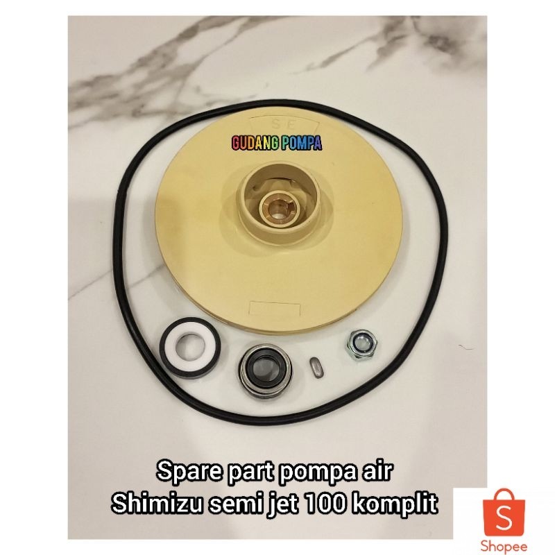 Impeller Shimizu Semi jet 100 komplit - spareparts