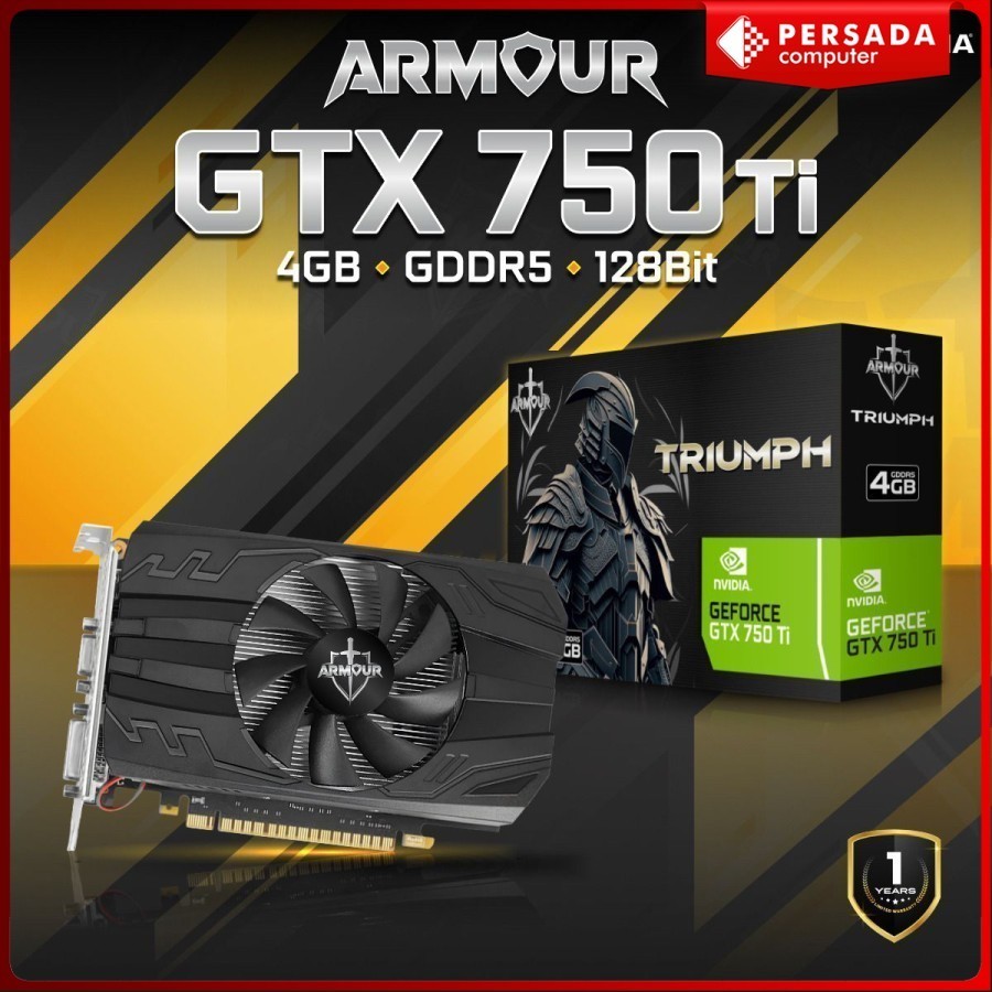 Vga Armour GTX 750Ti 4GB / GTX 750 Ti 4GB DDR5