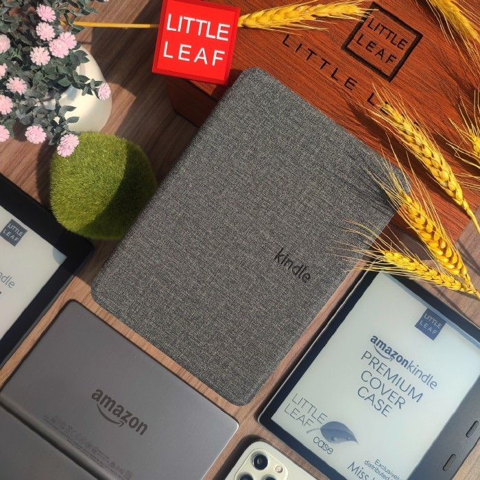 

Cover Denim All New Kindle 2019 10th Generation Hard Case Casing - Grey