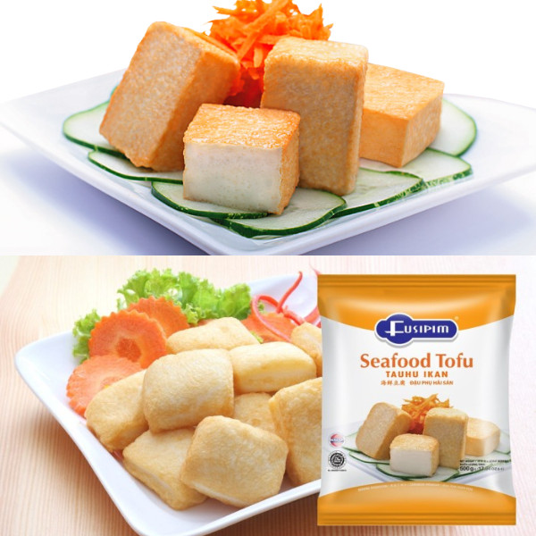 

Fusipim Seafood Tofu Tahu Ikan Olahan Ikan Frozen Food 400g