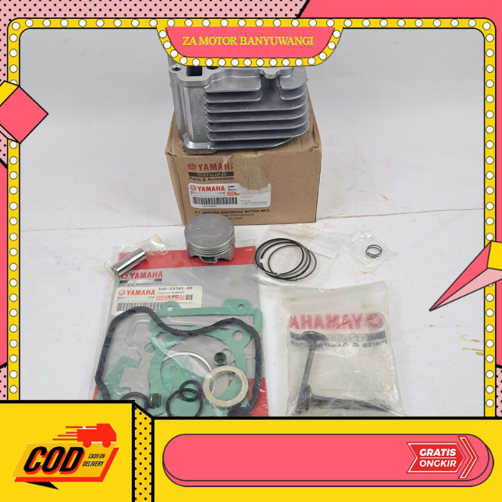 Blok Seher Yamaha Mio J Ori - blok seher komplit soul 115 top set mio 54P