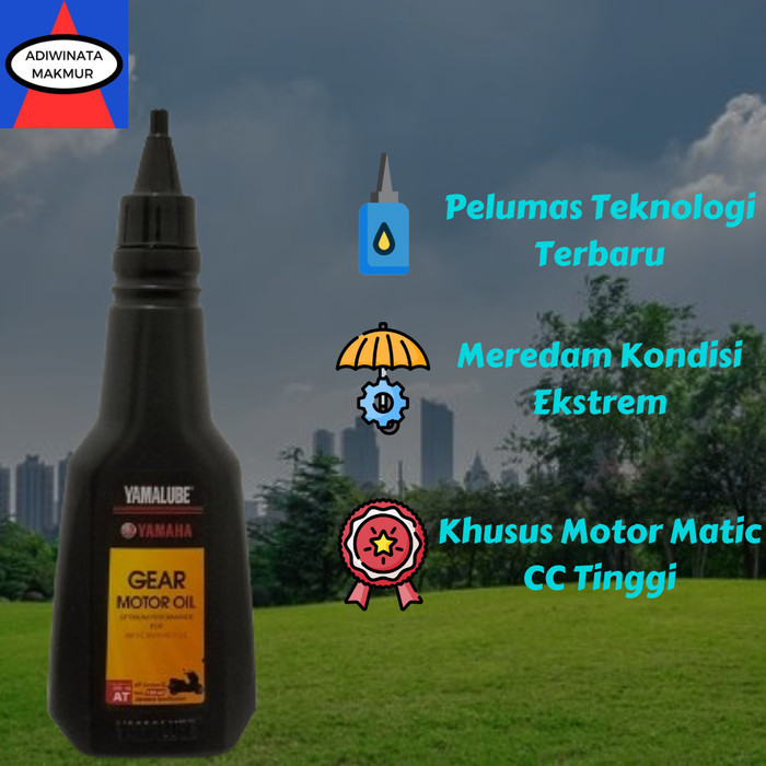 Oli Gardan Gear Motor Yamalube Yamaha Untuk Motor Matic CC Tinggi 150 ML