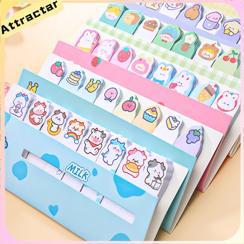 

Kartun Post-it Sticker Lucu Index Sticker Memo Learning Note Paper Memo Pad Hewan