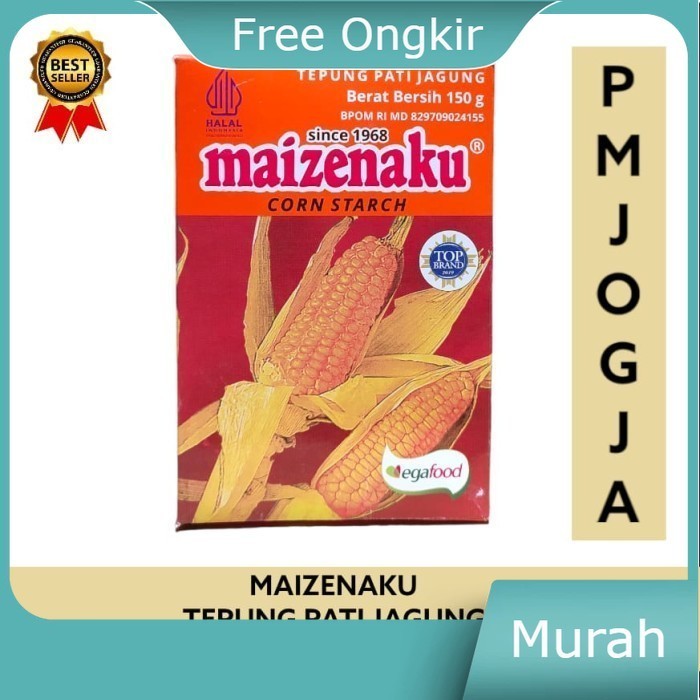 

Maizenaku - Tepung Pati Jagung Maizena 150 Gram / Tepung Maizena
