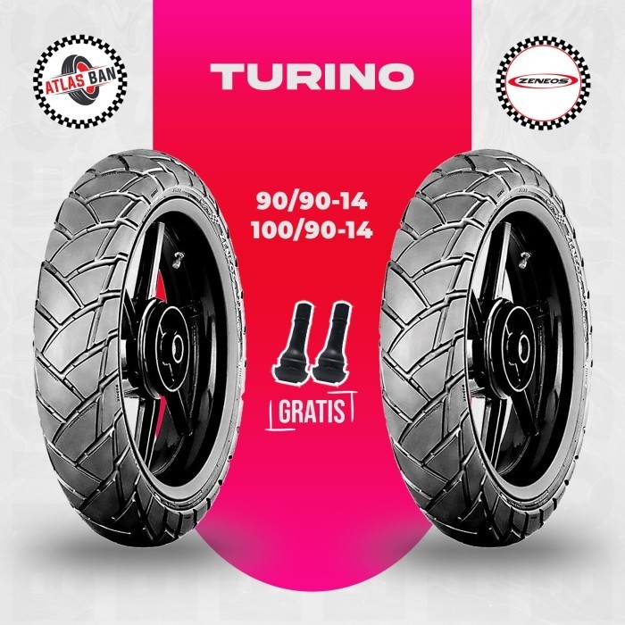 Paket Ban Tubles YAMAHA LEXI ZENEOS TURINO 90/90 - 100/90 Ring 14