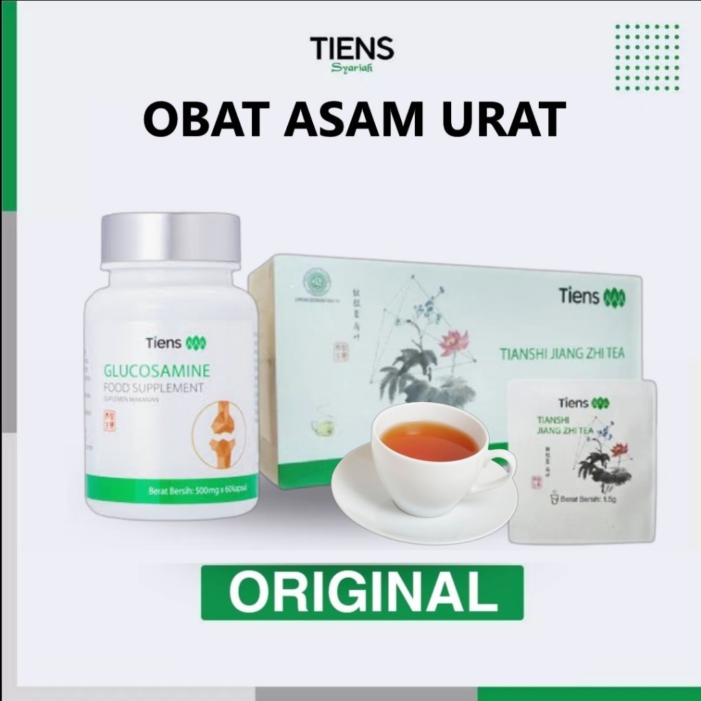 Obat China Asam Urat Glucosamine, Teh Jiang zhi Tea obat herbal dari China vito farmaka herbal China