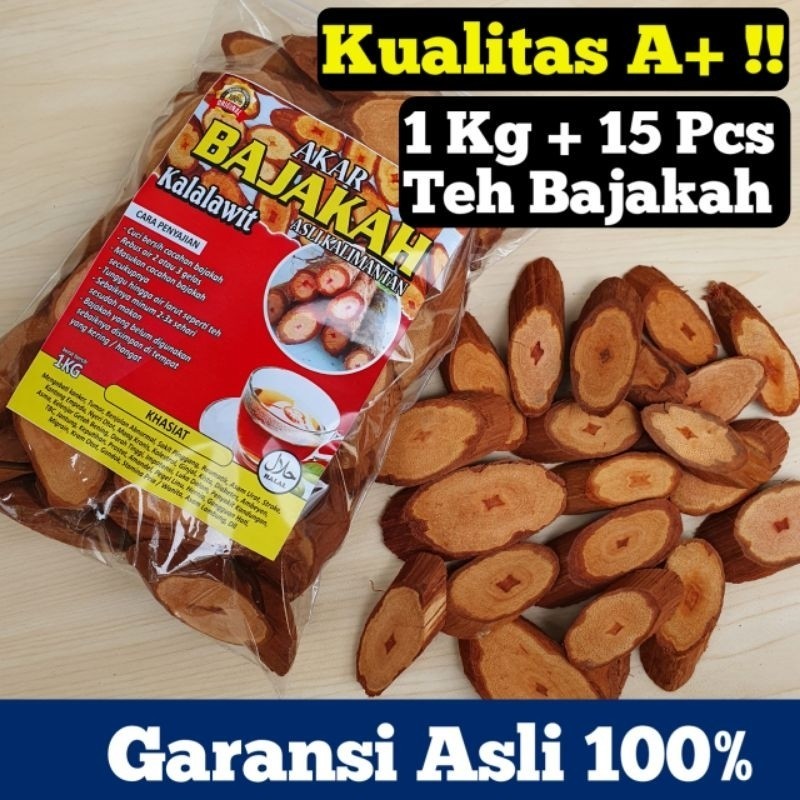 

Akar Bajakah Kalalawit Merah Asli Kalimantan (1kg)