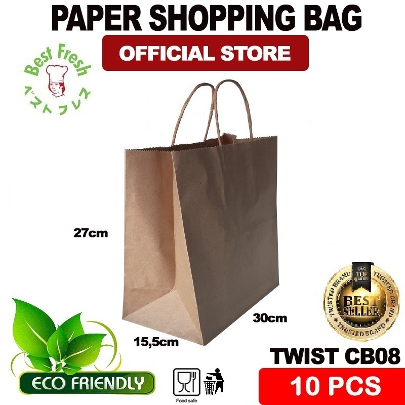 

Paper Bag Shopping CB08 | Tas Shopping Paper | paper Shopping Bag