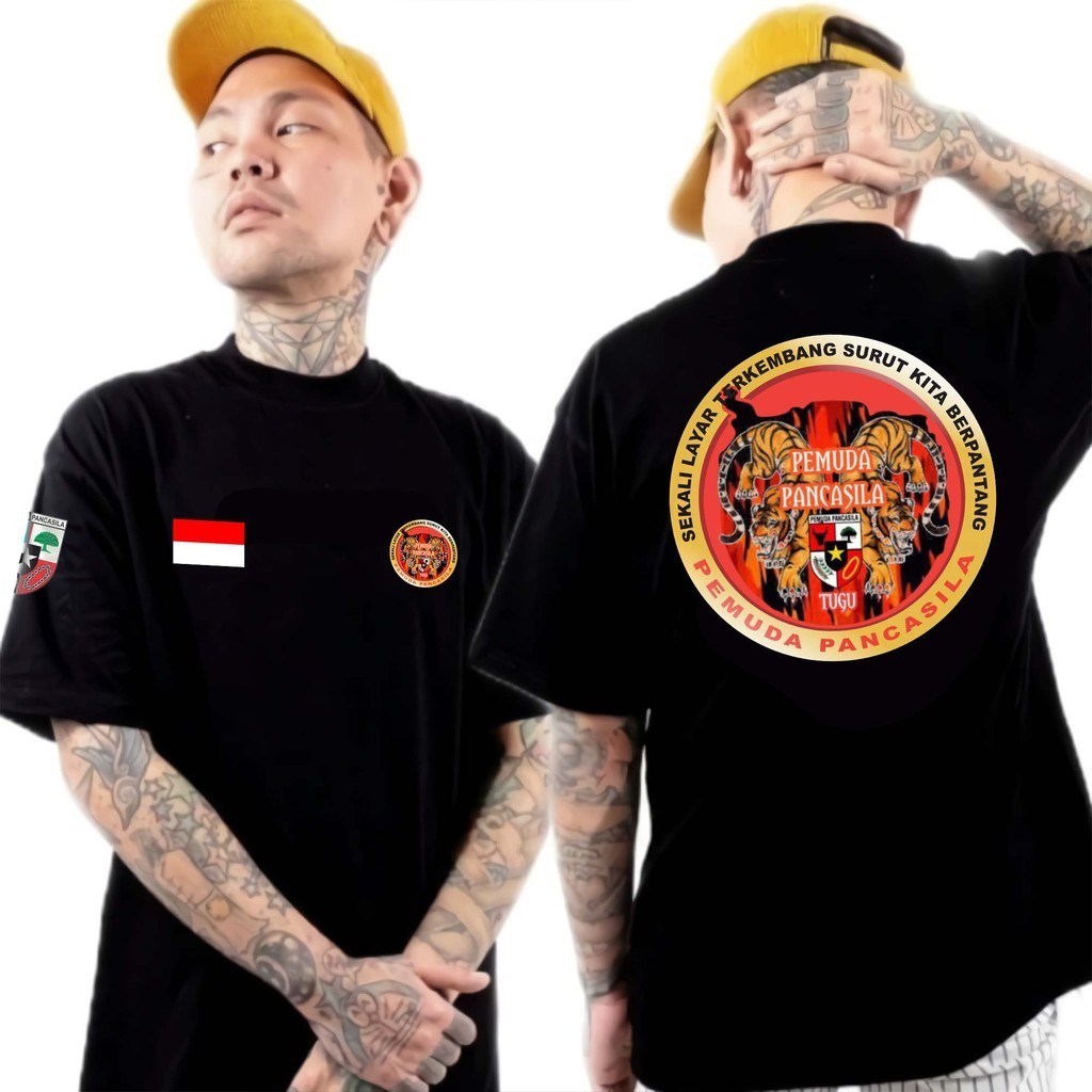 TERBARU 2022 KAOS PP - Baju Pemuda Pancasila Terbaru bahan berkualitas premium - Baju Ormas Baju Pri