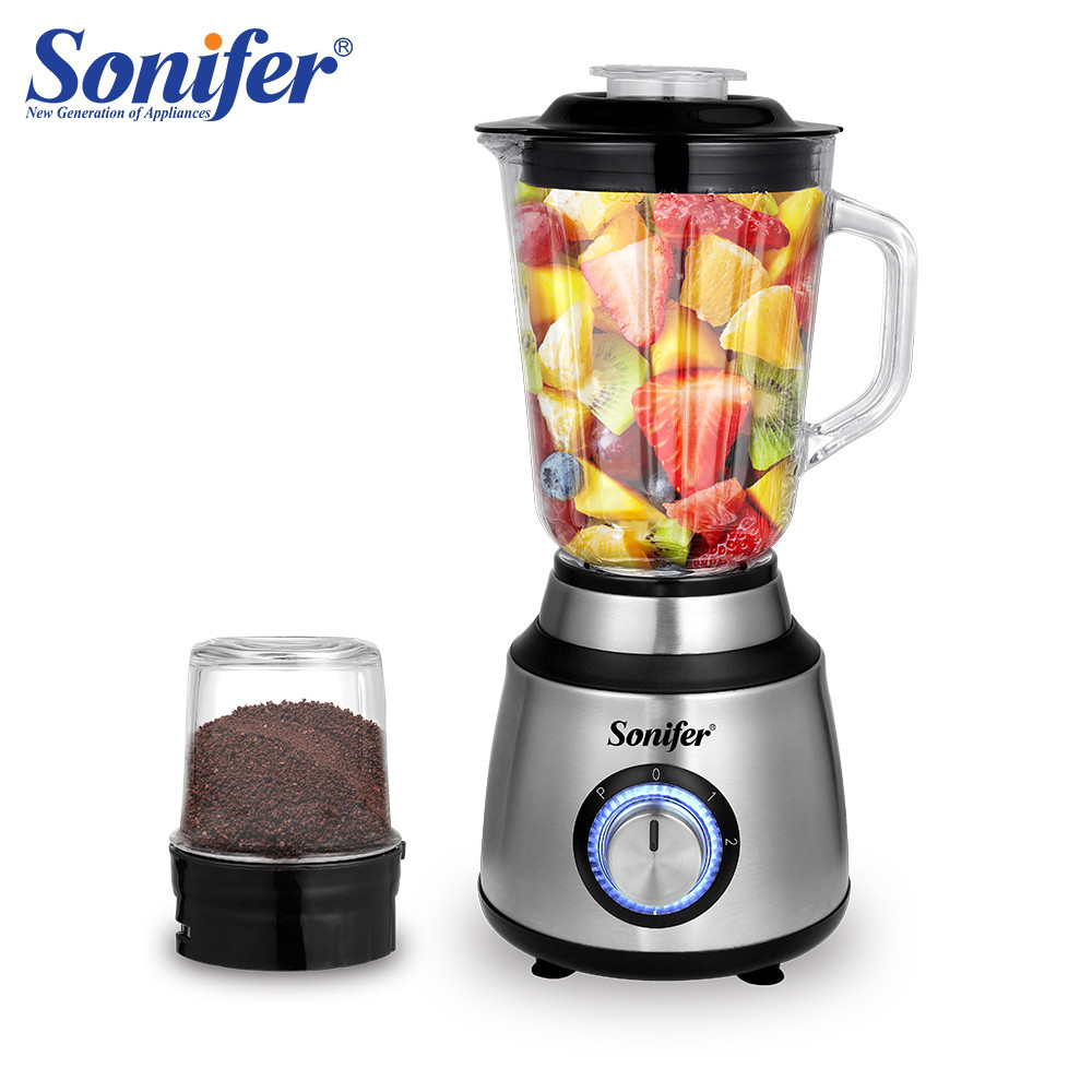 

Sonifer Super Blender,SF-8097 .2 Speeds With Pulse Feature .Advanced stainless steel switch knob