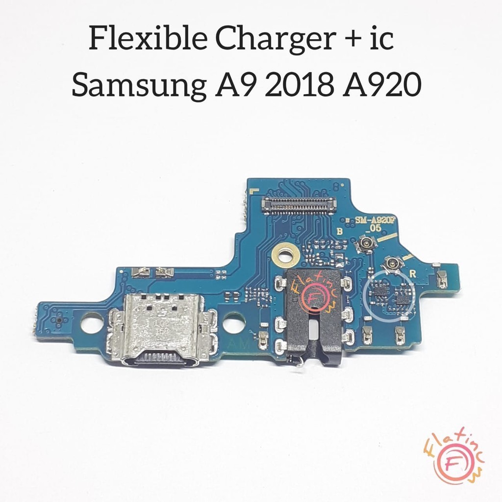 Flexible Charger + ic Samsung A9 2018 A920 Flxibel Fleksibel Konektor Cas Charger Original
