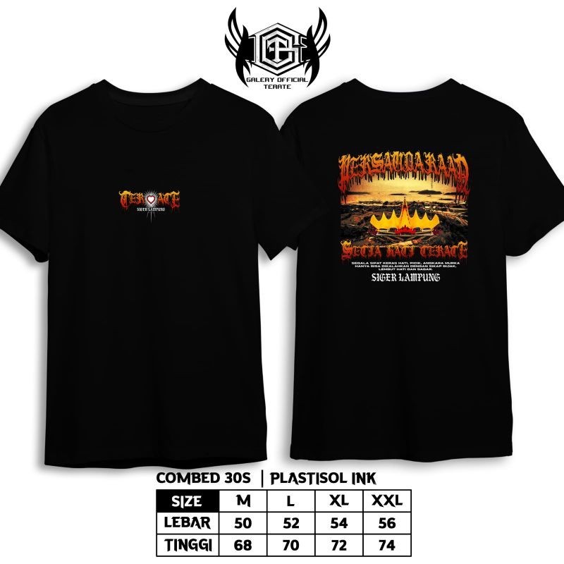 KAOS PSHT SIGER LAMPUNG KAOS TERATE FIGHTER KAOS DISTRO PRIA WANITA TERBARU