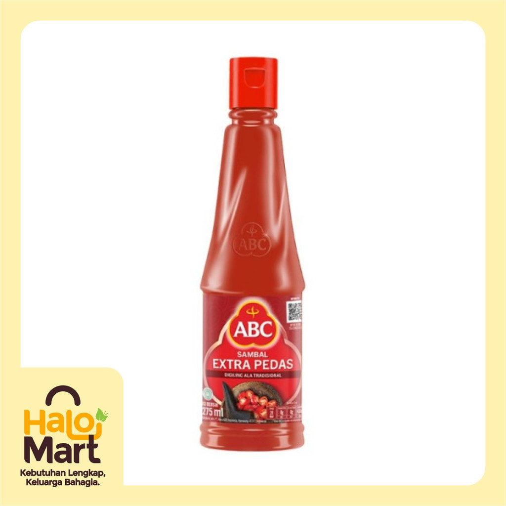 

ABC SAUCE SAMBAL EXTRA PEDAS 275ML
